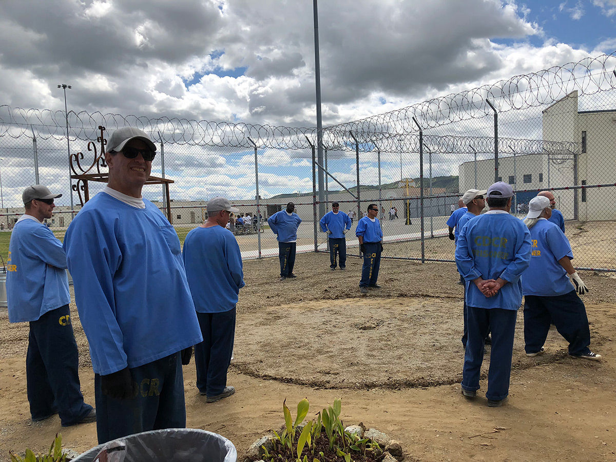 Avenal State Prison garden
